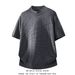 Unisex American Retro Style Turtleneck Short Sleeve Knit Top Breathable Versatile Summer Shirt Loose Sculpted Jacquard Design_viptrois.com