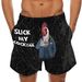 2023 new cross-border European and American fun turkey head casual shorts beach pants men's clothing surrounding 3D digital printing_viptrois.com