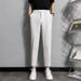 Men's Clothing trousers literary fashion summer trend nine point trousers new men's trendy loose lazy youth popular_viptrois.com