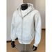 26 Years Old New Black Cardigan Sweater Men's Spring And Autumn Cleanfit Double-ended Zipper Jacket American Hoodie_viptrois.com