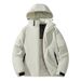 New Graphene Cotton-padded Men's Thickened Warm And Cold Hooded Windproof And Waterproof Casual Jacket_viptrois.com