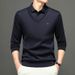 Pure 2025 Winter Two-Piece Men's Fleece-Lined Thickened Warm Casual Base Shirt Sweater Wholesale_viptrois.com