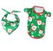 Christmas Home dress Santa Claus printed family suit fashion pajamas_viptrois.com