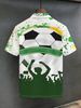 Polo Uomo Poliestere Non Elastico Taglio Dritto Stampa Calcio Folla Stile Dinamico Sportivo Casual Per Eventi E Uso Quotidiano_viptrois.com
