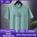 Summer Style Men's Short Sleeved Modal Cotton T-Shirt Trendy High End Versatile round Neck Top_viptrois.com