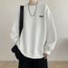Autumn And Winter Hoodie Men's Retro Pullover Loose Round Neck Long Sleeved Top_viptrois.com