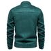 Autumn And Winter New Trend Solid Color Versatile Suede Workwear Men's Jacket_viptrois.com