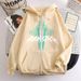 2023 Trend New Product Technology Character Future Theme Printed Zipper Sweatshirt Trendy Casual Hoodie_viptrois.com
