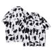 Men's Clothing Style Loose And Handsome Hawaiian Retro Summer Hong Kong Style Japanese Style Short Sleeved Shirt Men's Seaside Flower Shirt Trend_viptrois.com