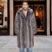 Men's Clothing Men's Fur Coat New Imitation Shearling Suit Collar Long Coat Winter Windproof Warm Windbreaker Large Size_viptrois.com