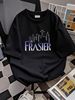 Frasier Logo Men's Black T-Shirt Size S-5XL Unisex Fashion Stylish Streetwear Summer Breathable Comfortable Graphic Homme Designer Clothes_viptrois.com