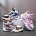 Children's Fashion High Top Sneakers Spring And Autumn New Styles, Casual Shoes For Primary And Secondary School Students_viptrois.com