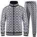 Men's Clothing New Sports Suit Trend 3d Printing Fitness Zipper Stand Collar Cardigan Casual Suit_viptrois.com