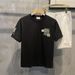 Men's Clothing Short Sleeved T Shirt Men's Summer Fashion Clothing New Style Trendy Slim Fitting Printed Tops Pure Cotton Half Sleeved T Shirt_viptrois.com