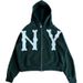 2024 New Zipper NY Embroidery European American Y2K Hooded Sweatshirt Men And Women Coat Top_viptrois.com
