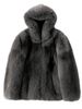 Men's Clothing New Fur Whole Leather Fur Coat Men Haining Fur Jacket Coat Hooded Youth Popular_viptrois.com