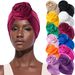 Muslim hat Elegant vintage rose elastic headband hat Ethnic hat baotou hat_viptrois.com
