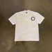 250g Heavyweight Pure Cotton American Retro Unisex Short Sleeve T-Shirt English Circle Print Casual Loose Fit for Couples_viptrois.com