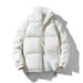 Men's Clothing Men's Cotton Coat Korean Style Plus Velvet Thickened Bread Coat Stand Collar Casual Jacket Men's Cross Border Thickening Warm_viptrois.com