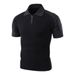 Men's Clothing Frog Suit Top Summer Short Sleeved Top Training Outdoor Sports Combat Lapel T_viptrois.com