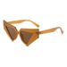 New Irregular Geometric Triangle Cat Eye Sunglasses, New Fashion Sunglasses_viptrois.com