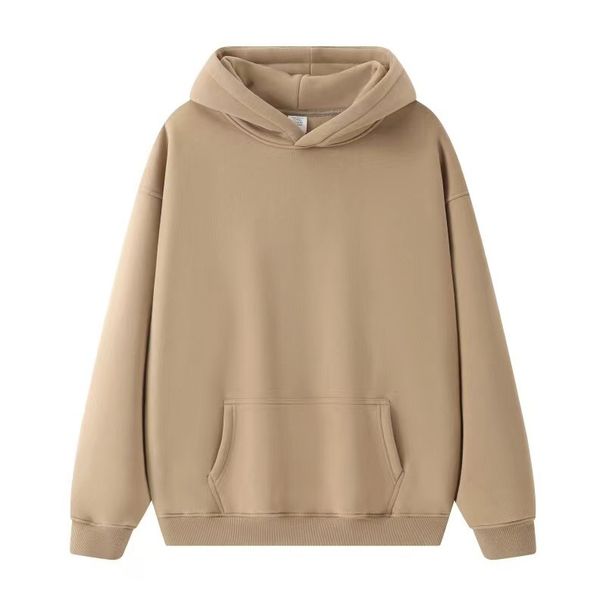 Unisex Heavyweight Fleece Hoodie – Oversized Drop Shoulder Pullover With Kangaroo Pocket (S-XXL)_viptrois.com