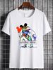 Wrong Park Dinosaur Cartoon T Shirt SweaT 3353 Stretched Homme Casual Designer Clothes Breathable Graphic Slightly Comfortable Soft Versatile_viptrois.com