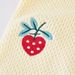 2025 Children's Clothing Strawberry Embroidery Girls Jacket Spring And Autumn Round Neck Small And Medium Children's Sweater Baby Cardigan_viptrois.com