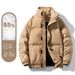 Pure 2025 New Down Trendy Brand Puffer Winter Coat Internet Celebrity Style Thickened Men's Jacket_viptrois.com