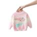 "Mermaid-Themed Velvet Knit Sweater For Girls – Soft Round Neck Winter & Autumn Layering Piece"_viptrois.com