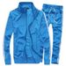 Men's Clothing new autumn and winter men's sports sweatshirt suit version slim fashion sports striped men's wear_viptrois.com
