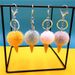 Bag Charm Cartoon Fruit Keychain Student Cute Bag Pendant Ice Cream Cone Plush Car Keychain Creative Gift_viptrois.com