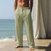 Men's 3D Textured Solid Color Casual Pants Spring Fashionable Button Down Loose Fit Trendy New Arrival_viptrois.com