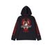 Vintage Eagle Hooded Sweatshirt – Unisex Streetwear Knit Jumper (S-XL, Black)"_viptrois.com