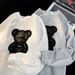 Men's Casual Loose Fit Pullover Sweatshirt - Streetwear Style With Minimalist Embroidery - Grey/White/Black_viptrois.com
