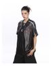 Summer New Jersey-style Patchwork Short-sleeve T-shirt For Men And Women, American-style Loose-fitting Couple's Sports_viptrois.com