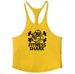 Foreign Trade Fitness Vest Men's Thin Shoulder Strap Training Clothes Summer Pure Cotton Bottoming Shirt American Loose I-shaped Back Muscle Men_viptrois.com