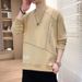 Men’s Oversized Drop Shoulder Sweatshirt – Minimalist Crewneck Pullover (M-5XL, Wrinkle-Resistant Cotton Blend)_viptrois.com