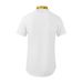 Men's -Inspired Embroidered Short-Sleeve Shirt – Breathable Cotton Blend With 3D Floral Patterns (Slim Fit, Spring/Summer Casual Wear)_viptrois.com
