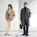 "Men's High Neck Chunky Knit Sweater - Oversized Winter Pullover In Classic White & Neutrals"_viptrois.com