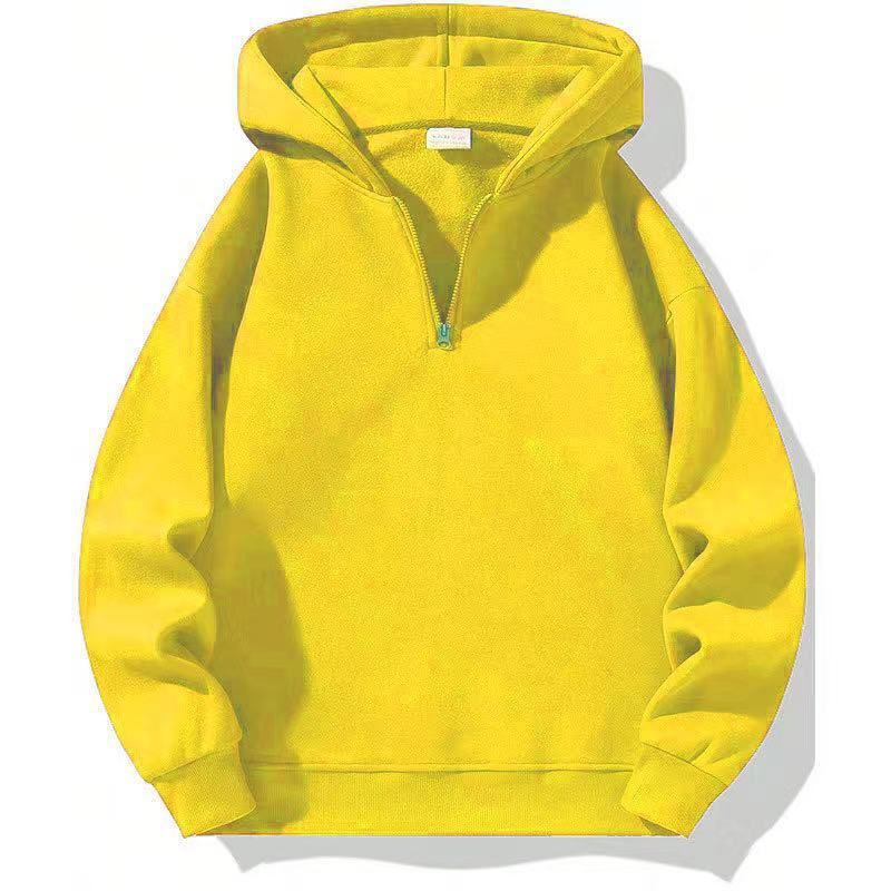 Men's Clothing Casual Zipper Hoodie Loose Sports Sweater Spring And Autumn Street Tops_viptrois.com