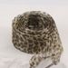 4cm wide leopard shoelaces snow yarn shoelaces cute shoelaces 2.5cm widened shoelaces leopard pattern silk yarn lace shoes_viptrois.com