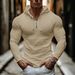 Men's Loose Knit Sweater Slim Fit Trendy Long Sleeve Hooded Sweatshirt Autumn Winter New Style_viptrois.com