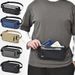 RFID Blocking Travel Waist Pack - Waterproof & Anti-Theft Passport Holder Slim Hidden Money Belt With Secure Zipper For International Trips_viptrois.com