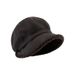 Women's Hats Autumn And Winter Warm Octagonal Painter Hat Versatile Large Head Circumference Fisherman Hat With Large Brim Dome_viptrois.com