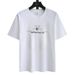 Summer Style Men's Short Sleeved Modal Cotton T-Shirt Trendy High End Versatile round Neck Top_viptrois.com