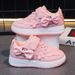 Girls Shoes Children's White Shoes Spring And Autumn New Girls Soft Sole Versatile Casual Sports Shoes Lightweight_viptrois.com