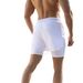 Men’s Clothing Fashion Brand Lined Two Piece Sports Shorts Men's Running Three Quarter Pants Casual Breathable Gym Workout Shorts_viptrois.com