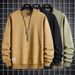 Loom Men's And Autumn Sweatshirt INS American Style Loose Round Neck T-Shirt Spring Two-Piece Long Sleeve Top Jacket_viptrois.com