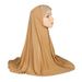 Medium Back Hot Diamond Single piece Set Worship Headband Arabic Hat Malay Scarf H108_viptrois.com